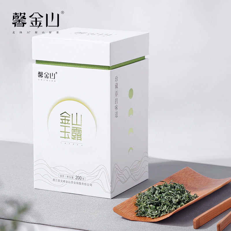 Jinshan Jade Dew Chinese Green Tea Office Pack 200g